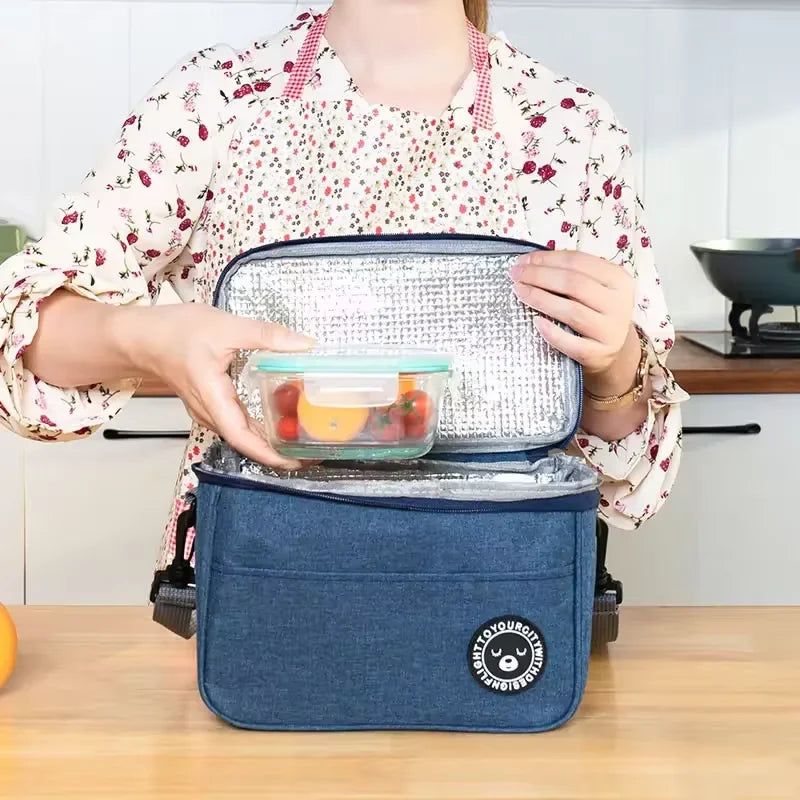 Portable Insulated Lunch Box Keeps Food Fresh Waterproof - Smarsty