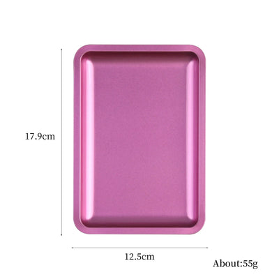 Stainless Steel Nail Art Storage Tray with Versatile Functionality - Smarsty