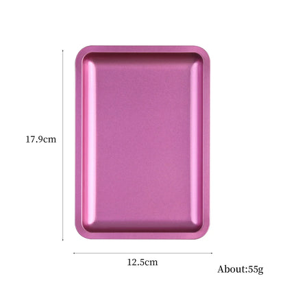 Stainless Steel Nail Art Storage Tray with Versatile Functionality - Smarsty