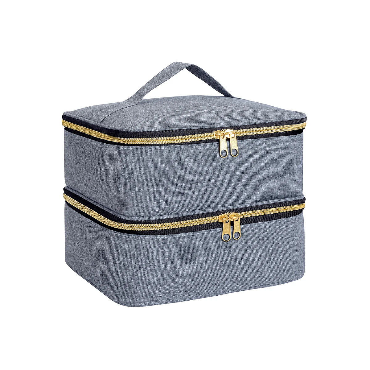 Nail Polish Organizer Double Layer Cosmetic Organizer Bag - Smarsty