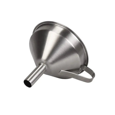Stainless Steel Funnel Kitchen Oil Liquid Metal Funnel with Detachable Filter Wide Mouth Funnel for Canning Kitchen Tools by Smarsty