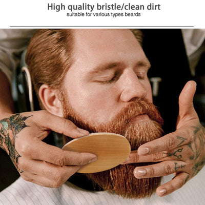 Men's Boar Bristle Shaving Brush Set for Precision Grooming - Smarsty