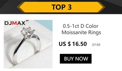 Moissanite Studs 0.5 To 2Ct Sterling Silver Screw Back - Smarsty