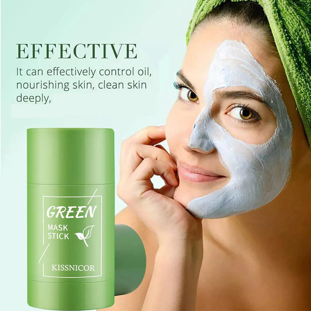 Green Tea Cleansing Stick Mask for Clear Skin - Smarsty