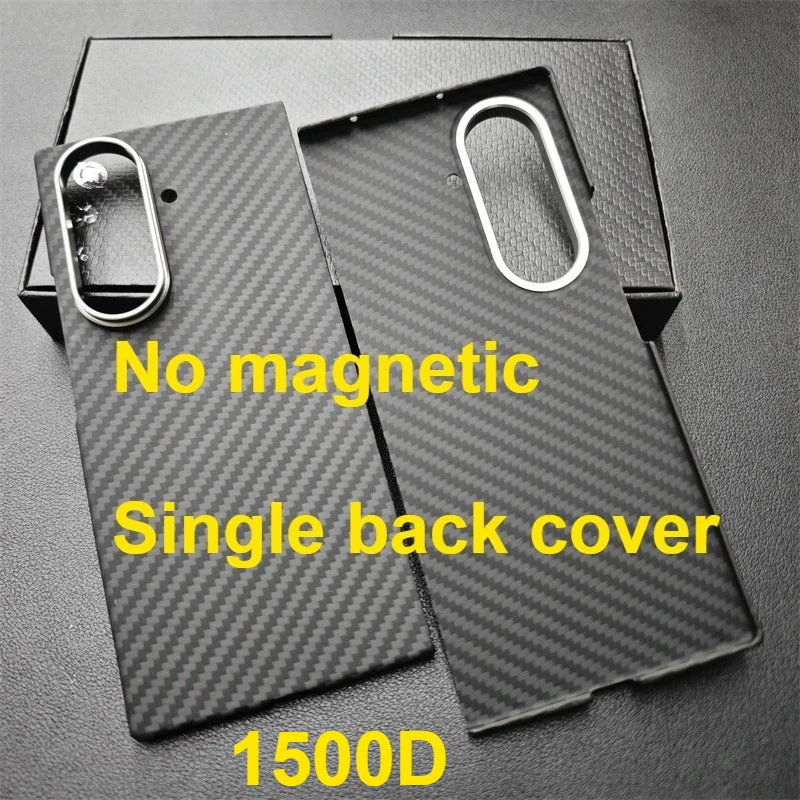 Aramid Magnetic Case For Z Fold 7 Carbon Fiber MagSafe - Smarsty
