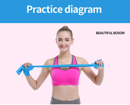 Yoga Sport Resistance Bands Pilates Training Fitness Exercise Home Gym Elastic Band Natural Rubber Latex Yoga Accessories