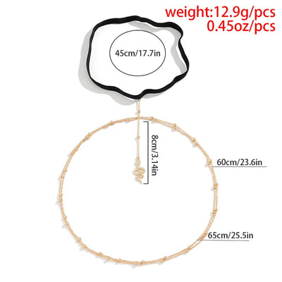 Women’s Snake Pendant Thigh Chain with Beach Style - Smarsty