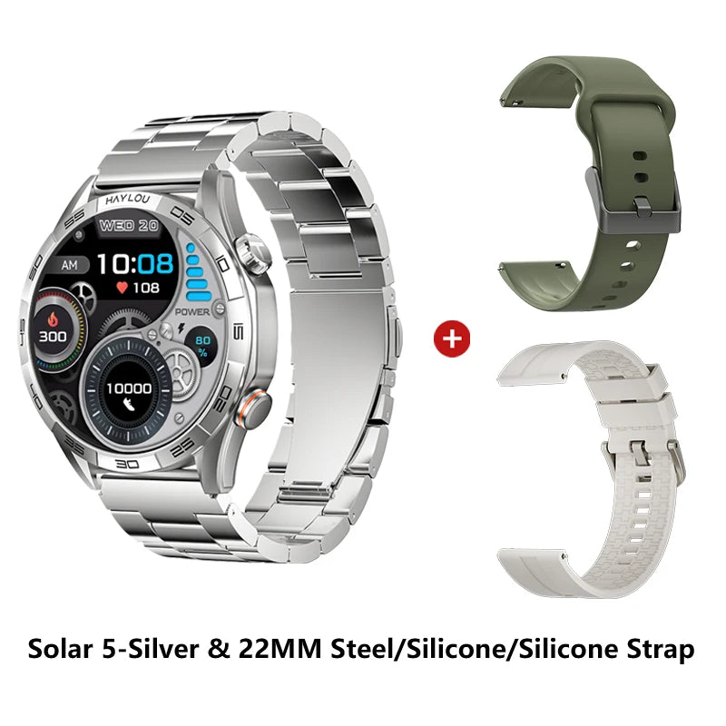 Haylou Solar 5 Smartwatch with Voice Calling and AMOLED Display - Smarsty