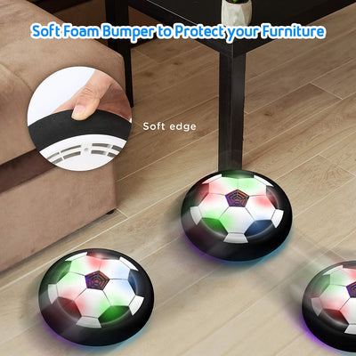 LED Hover Soccer Ball Air Power Training Ball Playing Football Indoor Outdoor Game  Sport Toys  Birthday Gifts for Kids Soccer - Smarsty