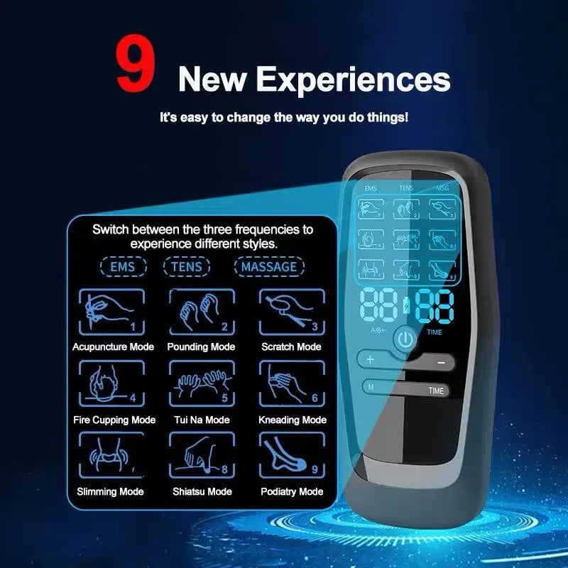 Electric Muscle Stimulator for Pain Relief and Slimming - Smarsty