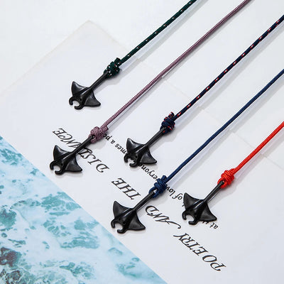 Adjustable Ocean Animals Manta Ray Paracord Bracelet - Smarsty