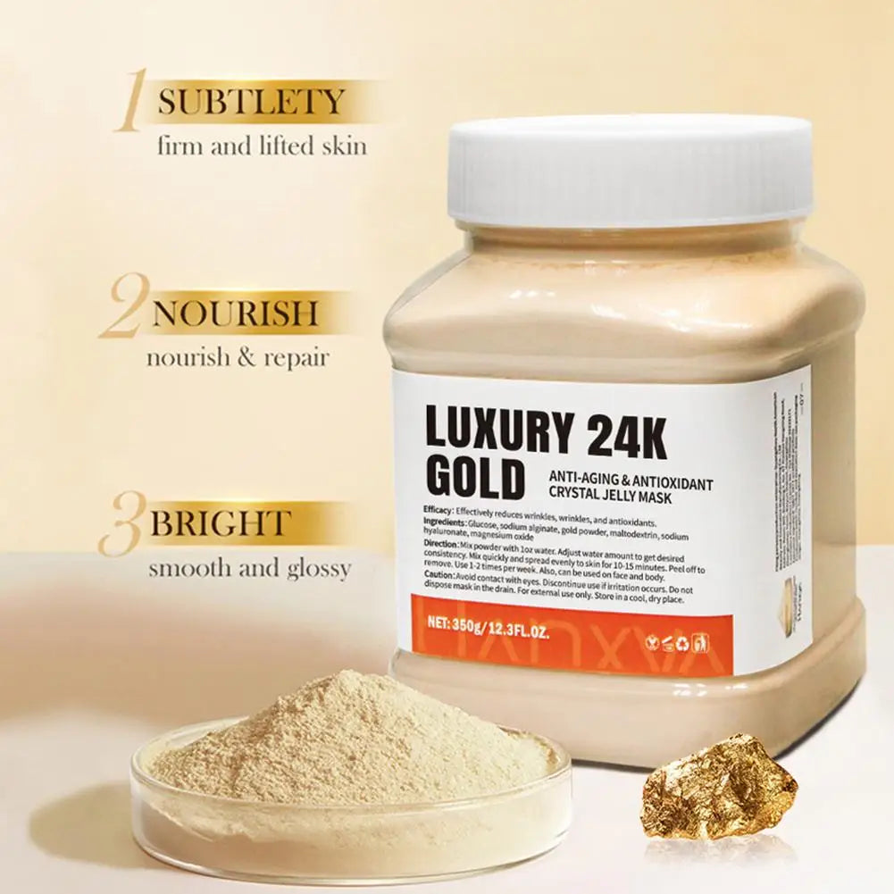 Jelly Mask for Facial Professional Rose Smooth Face Mask Skin Care, Hydrated Nourished Hydro Jelly Mask Powder,Gel Peel Off MasK - Smarsty