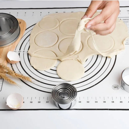 Stainless Steel Round Biscuit Molds Set for Baking - Smarsty