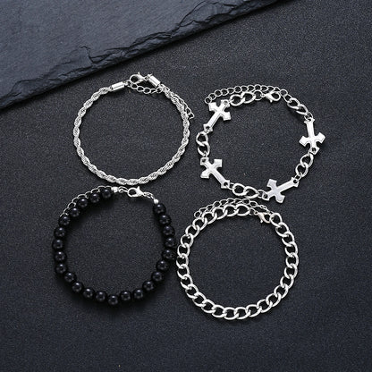 Stainless Steel Bracelet Set for Men and Women - Smarsty