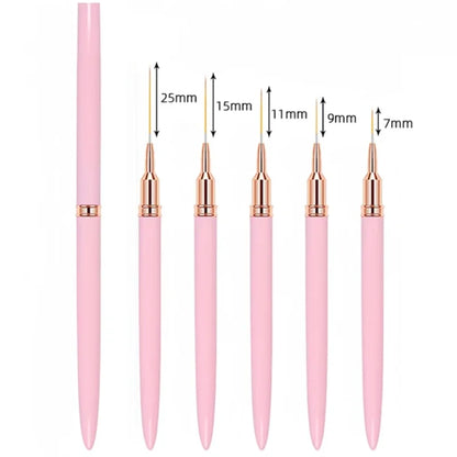 Professional Nail Art Liner Brush Set for Precision Painting - Smarsty
