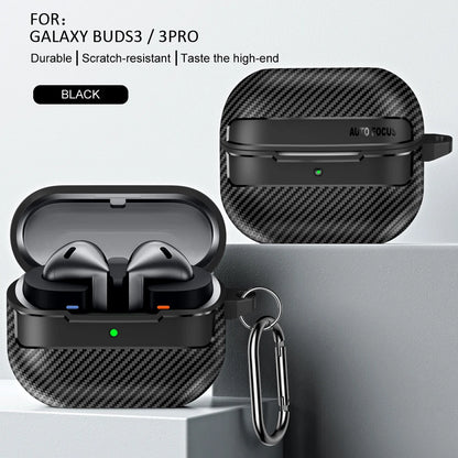 Carbon Fiber Earphone Case for Samsung Galaxy Buds 3 - Smarsty