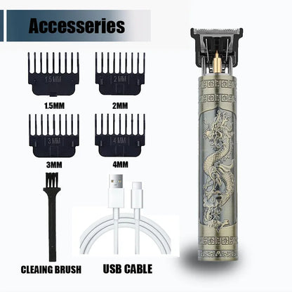 Heavy Metal Hair Clipper for Professional Men's Cuts - Smarsty