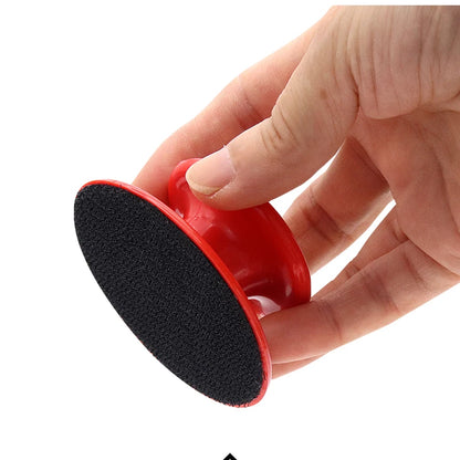 Car Wax Applicator Pads Set Soft Sponge Red Handle - Smarsty