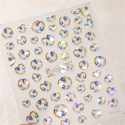 Dreamy Summer Beach Nail Art Stickers for Manicure - Smarsty