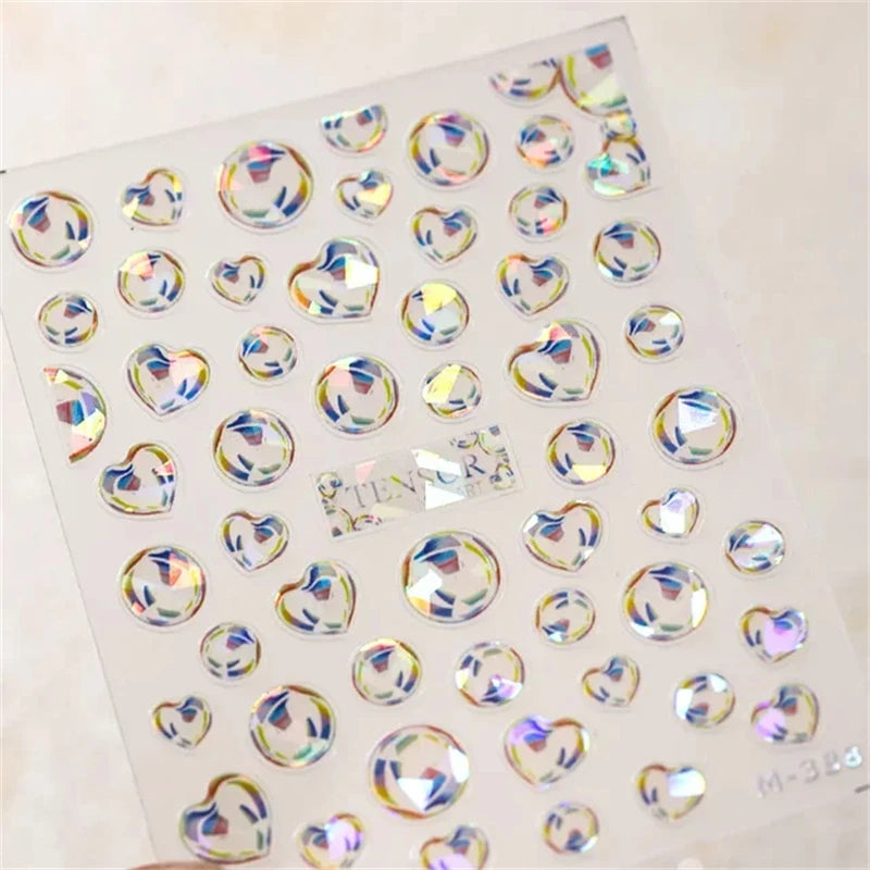 Dreamy Summer Beach Nail Art Stickers for Manicure - Smarsty