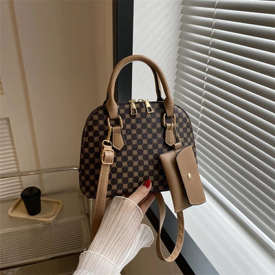 Lux Plaid Crossbody Bag For Women With Compact Mini Purse - Smarsty