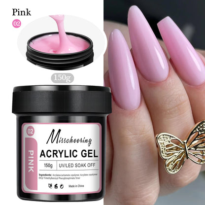 150g Large Capacity Nail Extension Gel for DIY Art - Smarsty