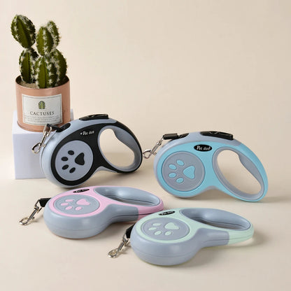 Retractable Nylon Dog Leash for Easy Walking - Smarsty