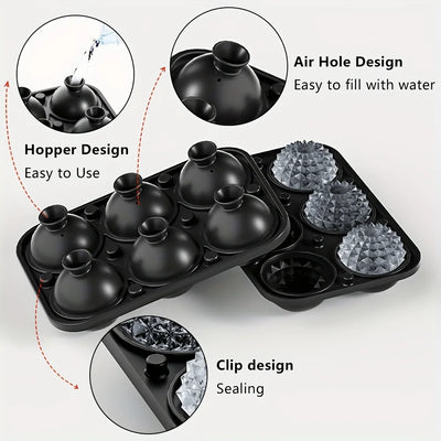 Easy Release Silicone Ice Cube Tray for Perfect Drinks - Smarsty