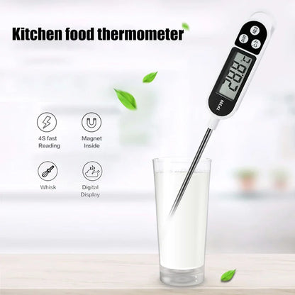 Xiaomi Digital Kitchen Food Thermometer Stainless Steel Electronic Temperature Gauge Tool Thermometer For Milk BBQ Meat Cooking