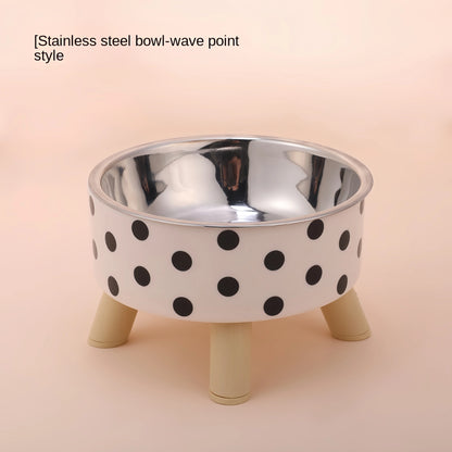 Elevated Cat Feeder Bowl for Comfortable Feeding - Smarsty