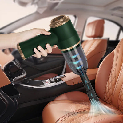 new Car vacuum cleaner household appliances portable battery long life powerful vacuum cleaner suitable for cleaning car debris - Smarsty