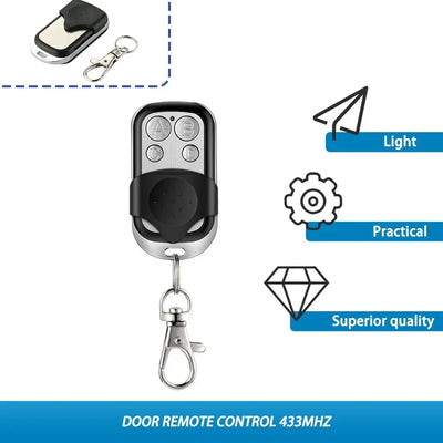 Universal Garage Door Opener Remote Control Easy Access 4 Channel - Smarsty