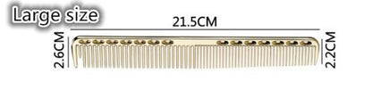 Space Aluminum Hair Comb for Professional Hairdressing - Smarsty