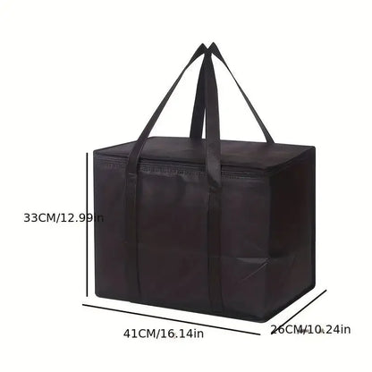 Insulated Grocery Bag Large Capacity Foldable Reusable - Smarsty
