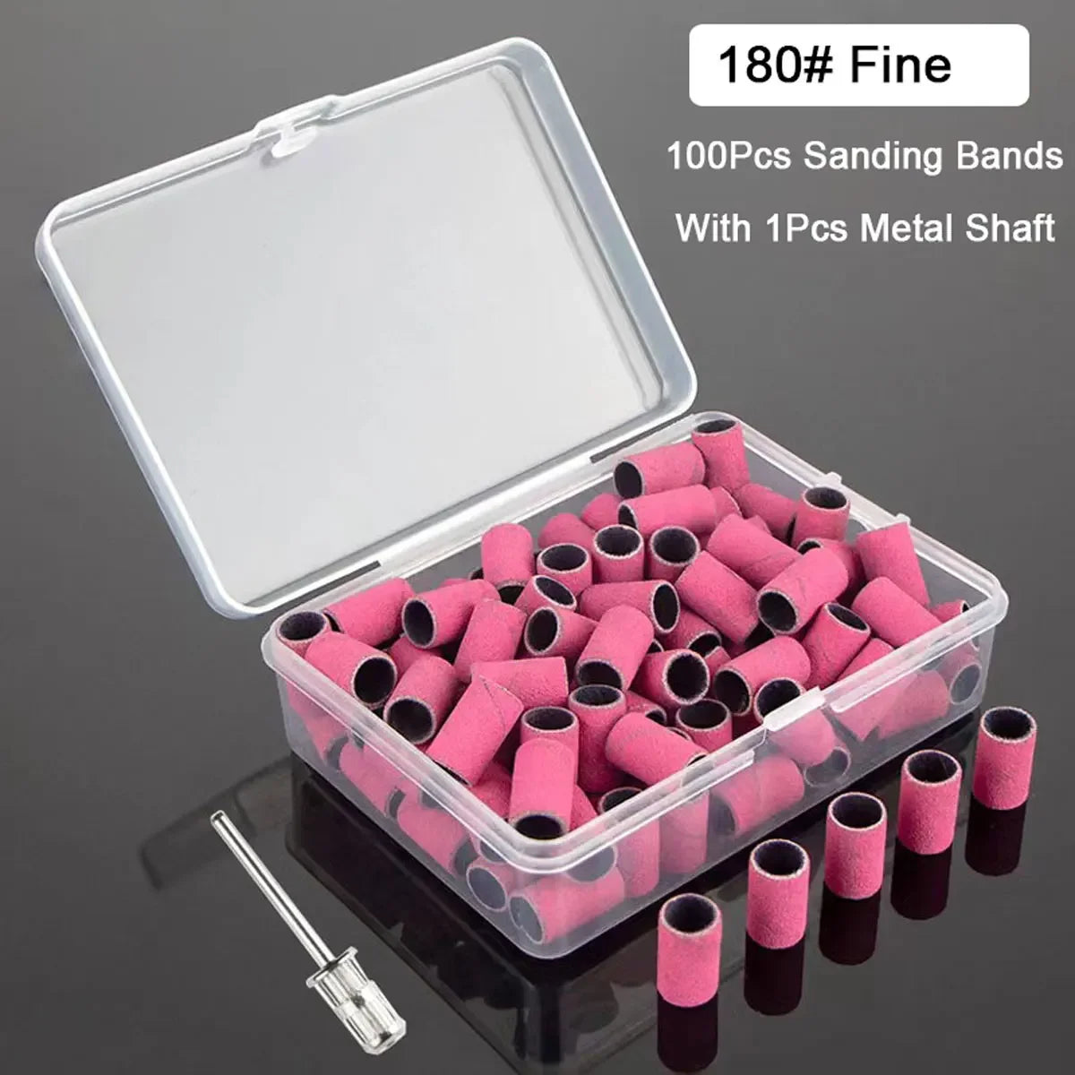 Professional Electric Nail Drill Set with 100 Granular Sand Strips - Smarsty