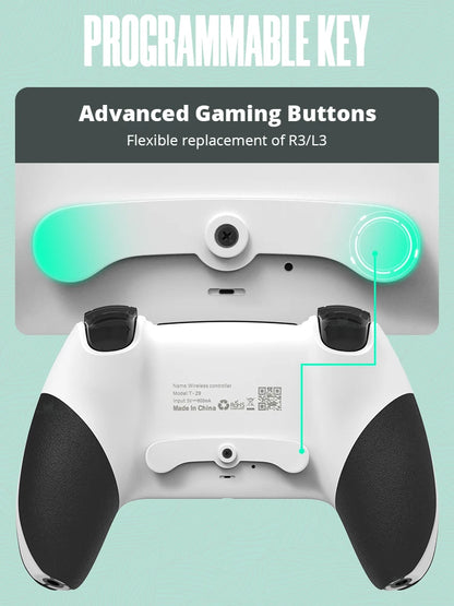 Bluetooth Wireless Controller for PS4 and PC Gaming - Smarsty
