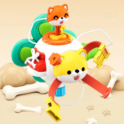 Montessori Sensory Toys Baby Busy Cube Activity Travel Toy Educational Learning Fidget Toys for Fine Motor Skills Children Gift - Smarsty