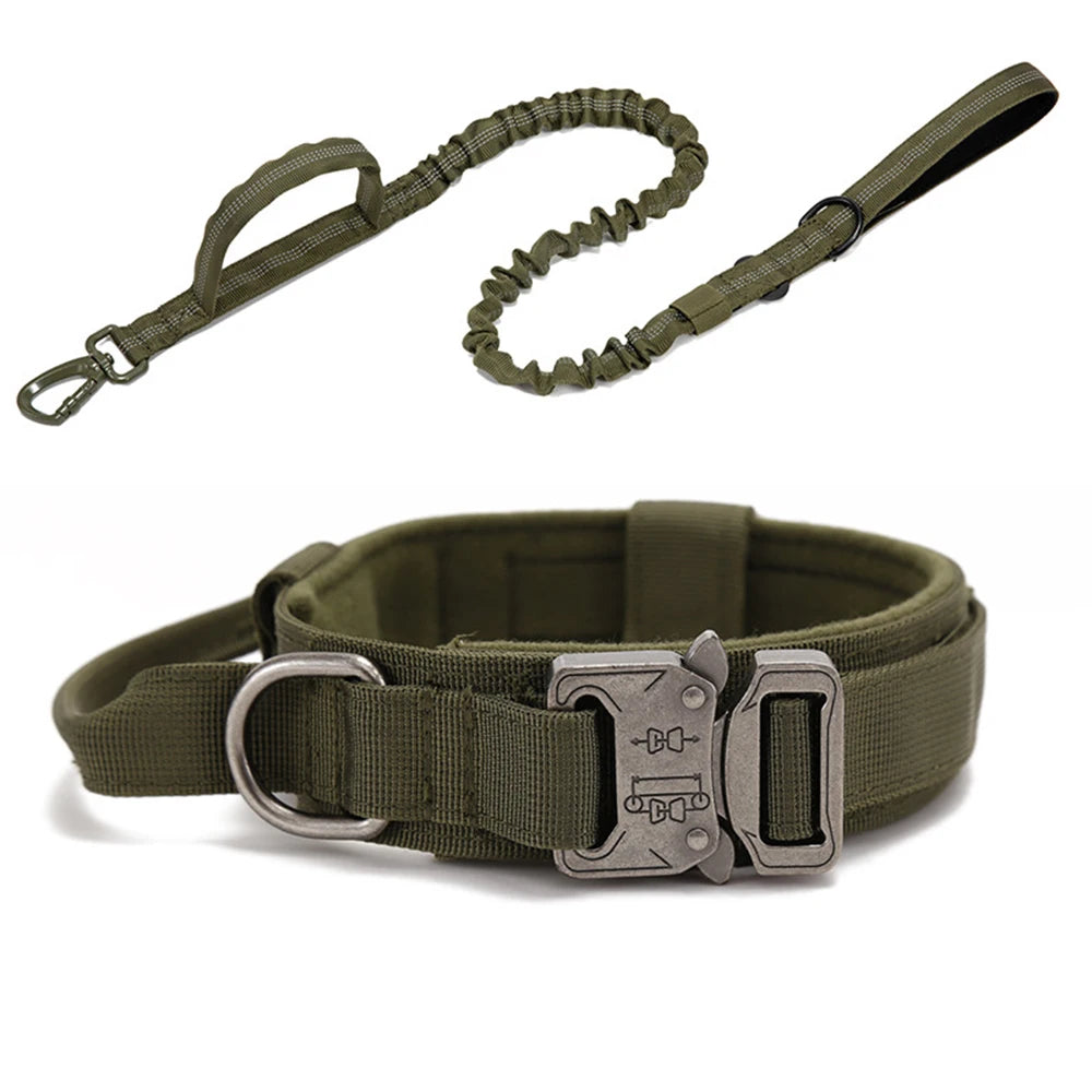 Durable Reflective Nylon Dog Collar and Leash Set - Smarsty