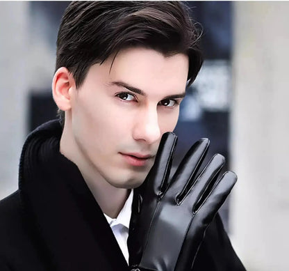Men's Waterproof Winter Cycling Gloves Warm Cold Protection - Smarsty