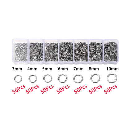 Bulk Jewelry Findings Kit 400Pcs Lobster Clasps Beads - Smarsty
