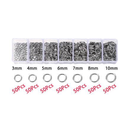 Bulk Jewelry Findings Kit 400Pcs Lobster Clasps Beads - Smarsty
