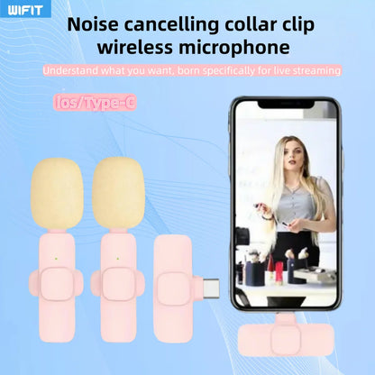 Wireless Lavalier Microphone for YouTube and TikTok Streaming - Smarsty
