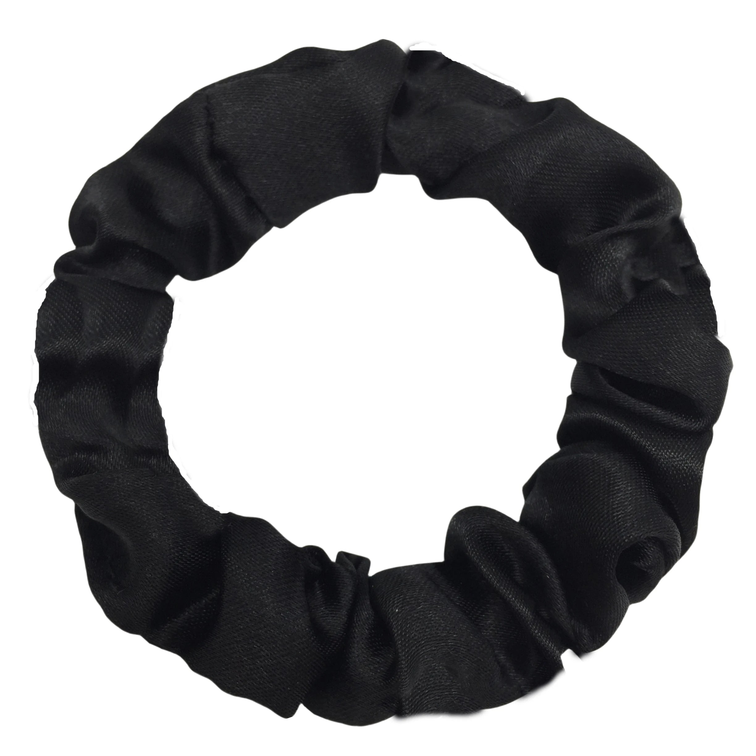 Silk Satin Scrunchies Set Gentle No Damage Hair Ties - Smarsty
