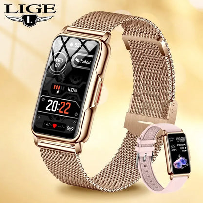 LIGE Smart Watch for Women with Full Touch Screen - Smarsty