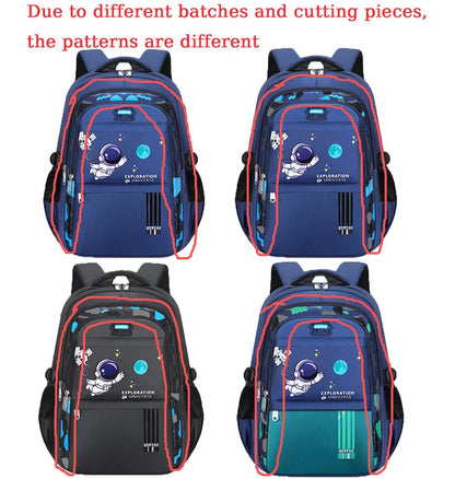 Kids Backpack Astronaut Waterproof School Bag For Boys - Smarsty