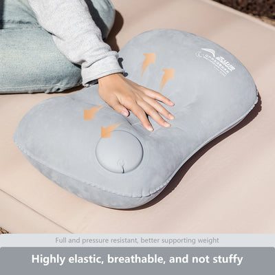 BISINNA Camping Inflatable Pillow Portable Ultralight Travel Hiking Air Sleeping Pillow for Neck and Lumbar Support by Smarsty