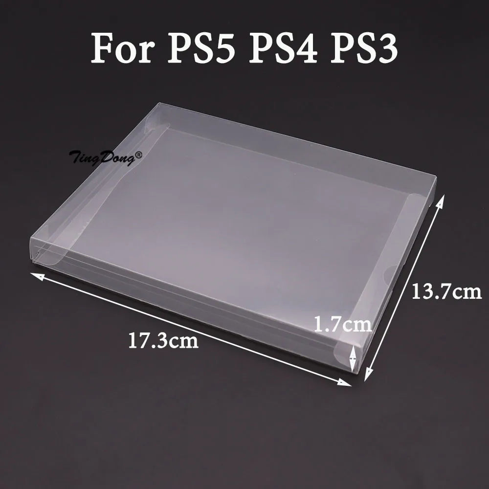 10PCS Clear Game Cartridge Box Protectors for Nintendo - Smarsty