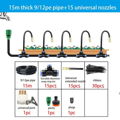 Universal Automatic Irrigation Sprinkler Kit for Efficient Watering - Smarsty