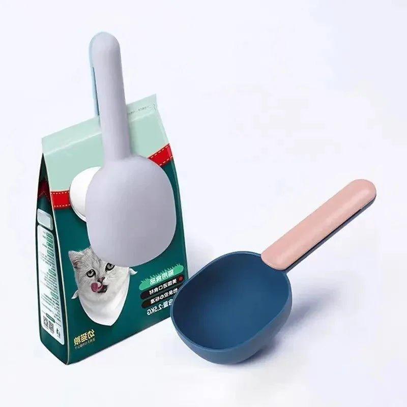 Multifunctional Dog Food Scoop With Sealing Clip - Smarsty