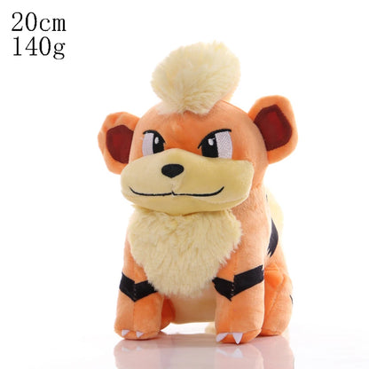 Cute Pikachu Plush Toy Pokemon Charmander Squirtle Bulbasaur Stuffed Doll Eevee Scorbunny Gengar Snorlax Christmas Gifts